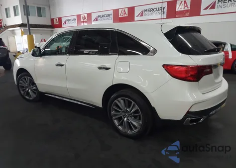 2017 Acura Mdx Technology Package z USA, uszkodzony, nr VIN 5FRYD4H59HB033380